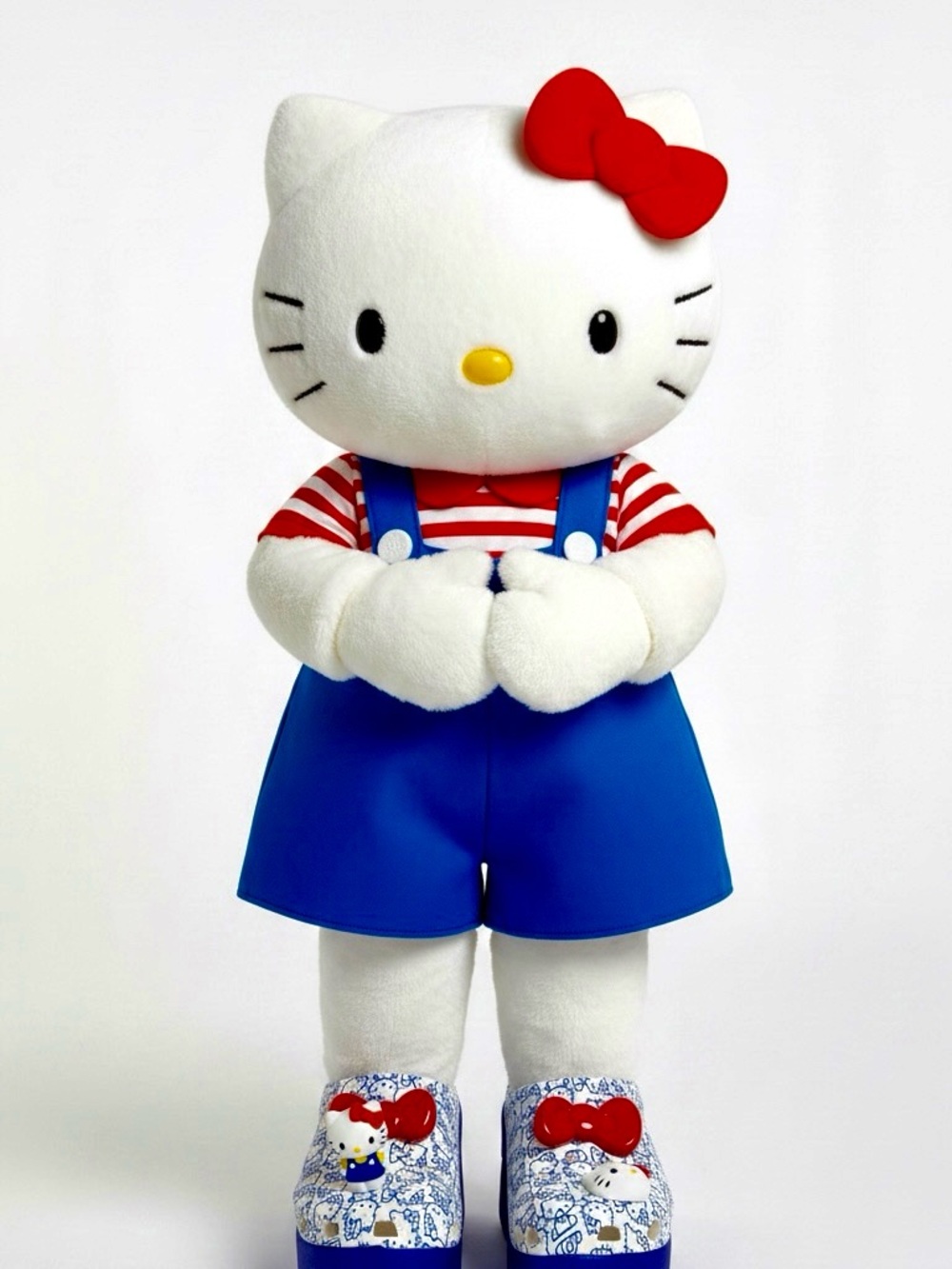 Hello Kitty Crocs Siren Heeled Clog Platform Shoes Size Men 8 Women 10 w Jibbitz - Picture 3 of 15